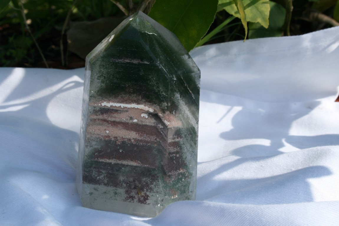 Chlorite Phantom Crystals self healing and connection with the Nature Spirits 4610